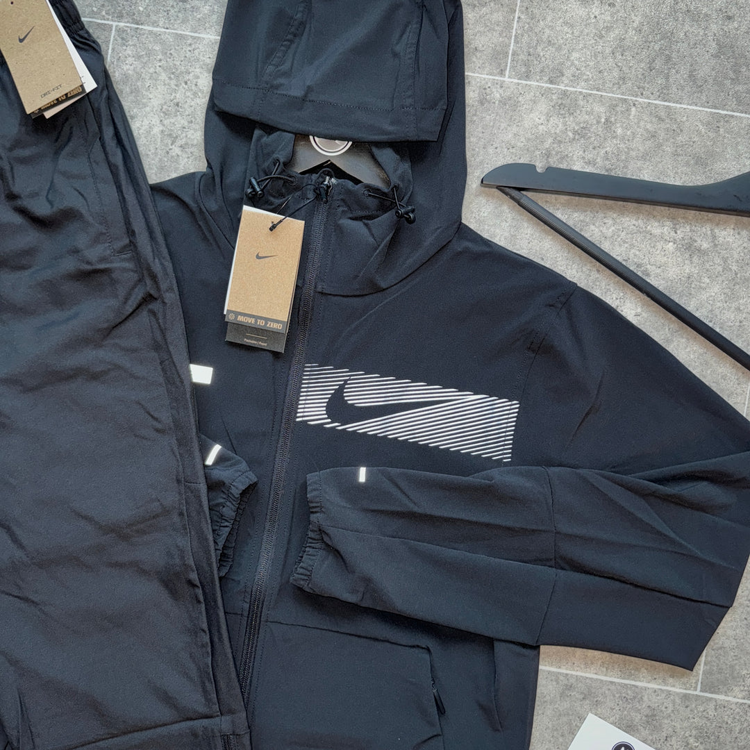 NIKE RUNNING DIVISION FLASH SET - BLACK