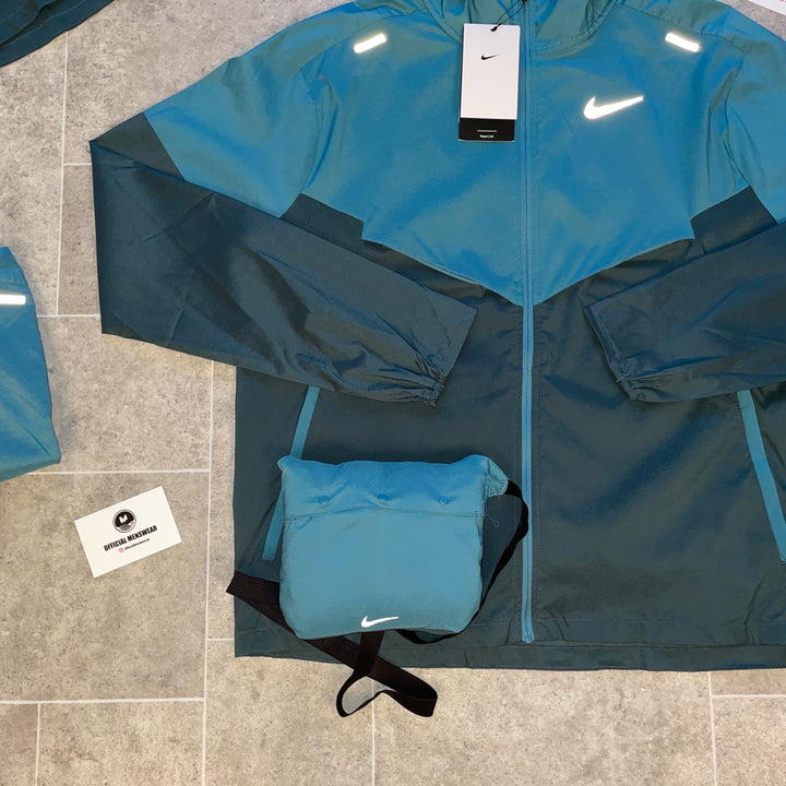 NIKE UV WINDBREAKER - TEAL