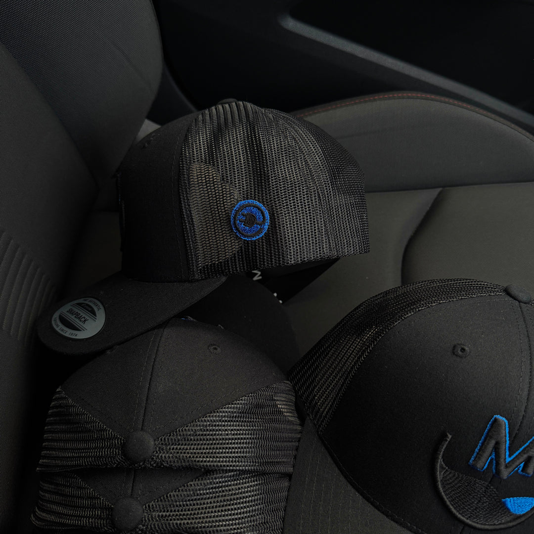 OMW Cap - Black/Royal Blue
