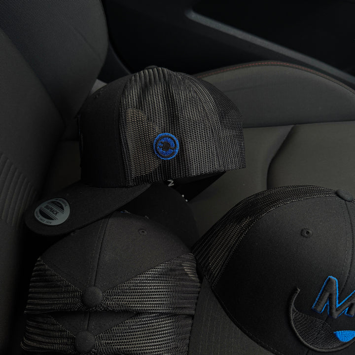 OMW Cap - Black/Royal Blue