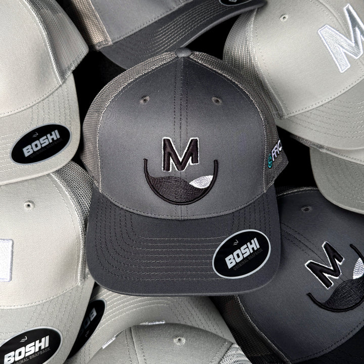 OMW Cap #2 - Grey/Black