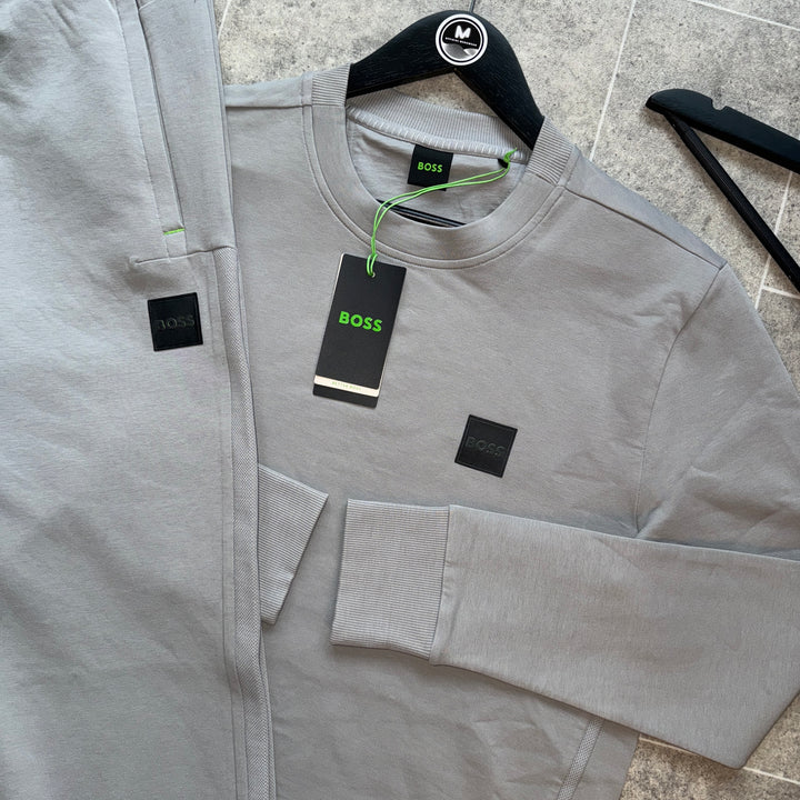 HUGO BOSS TRACKSUIT - STONE GREY