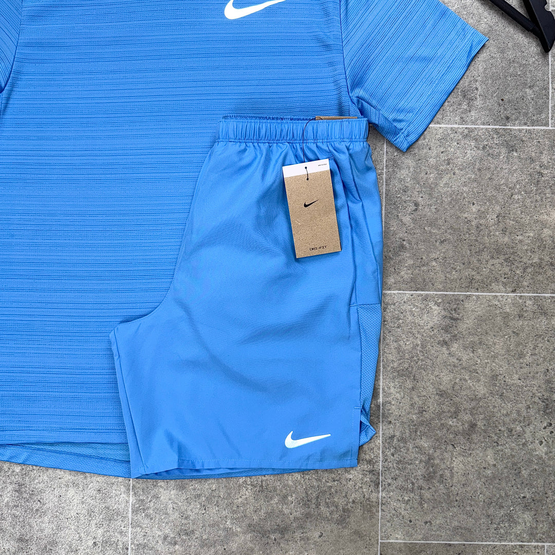 Nike miler 1.0 x challenger set - university blue