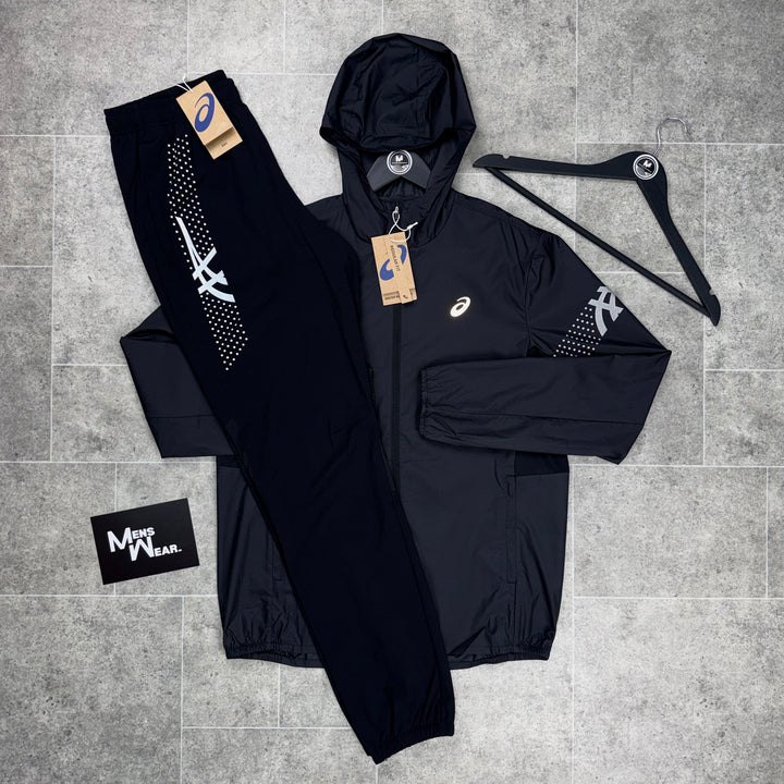 Asics Icon Tracksuit - Black