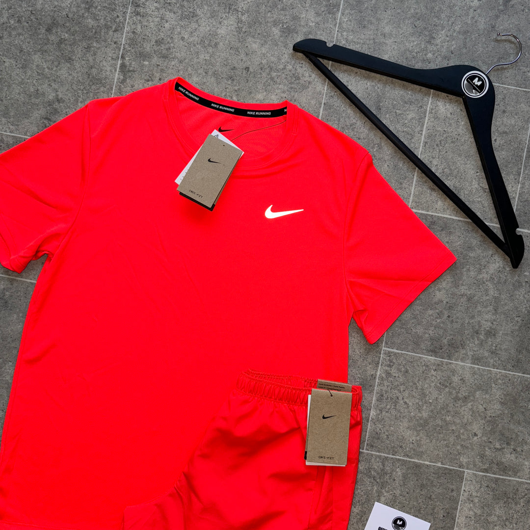 NIKE DRI-FIT SET - CRIMSON RED