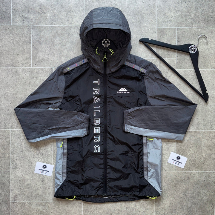 TRAILBERG TRIATHLON WINDBREAKER - BLACK