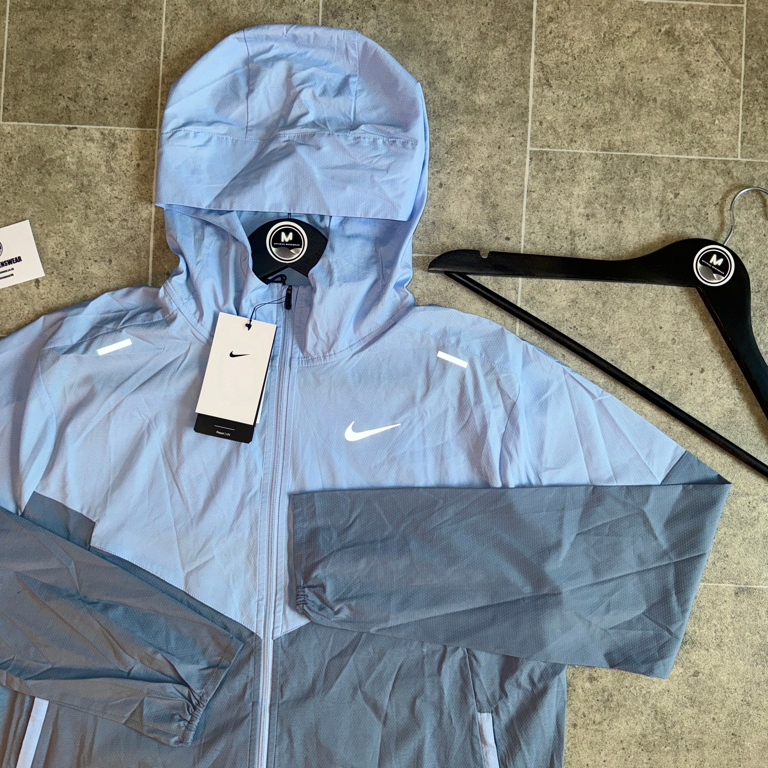 nike clear windbreaker