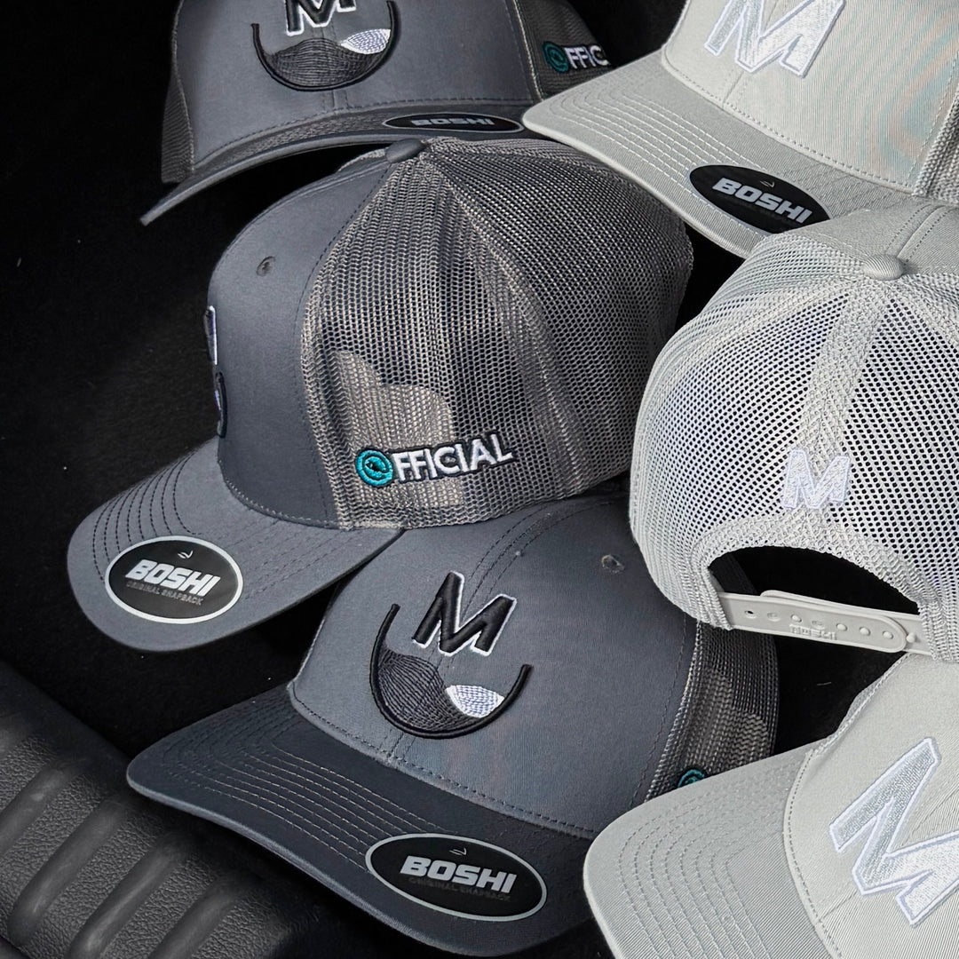 OMW Cap #2 - Grey/Black