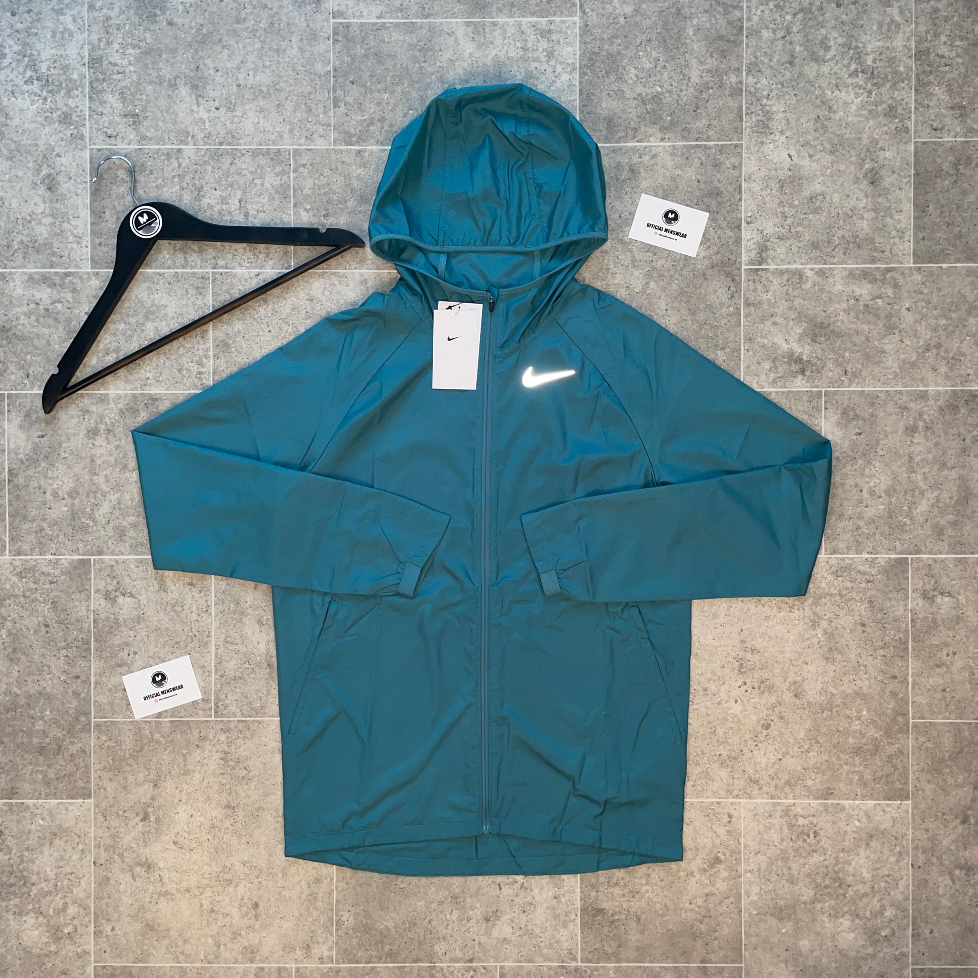 teal nike jacket
