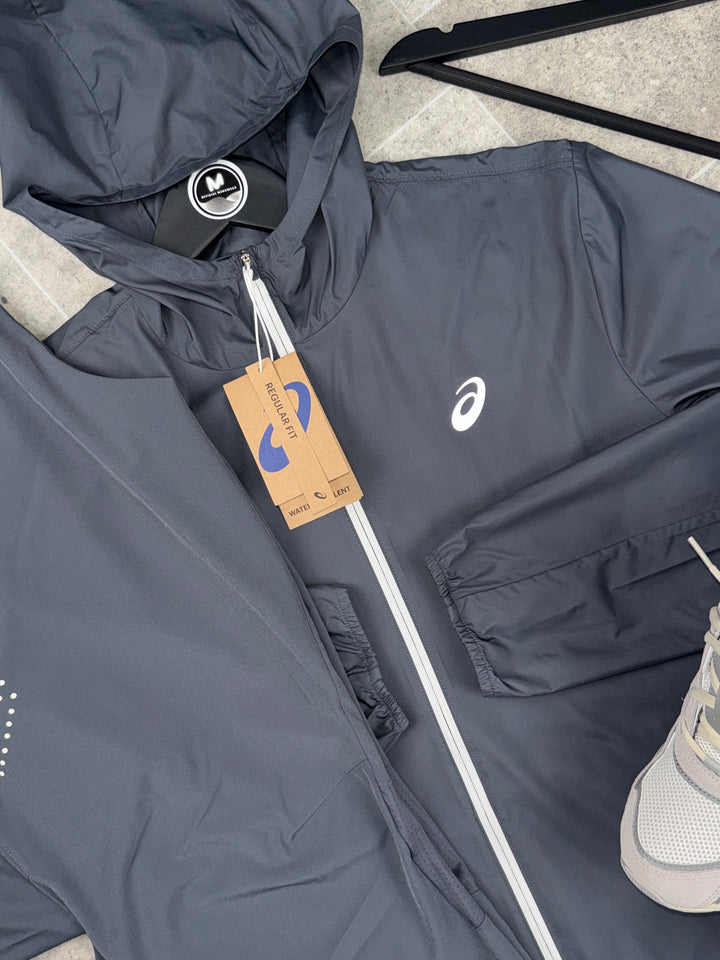 Asics Icon Tracksuit - Charcoal