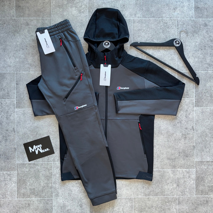 Berghaus Slidey Full Zip Hoodie Set - Grey