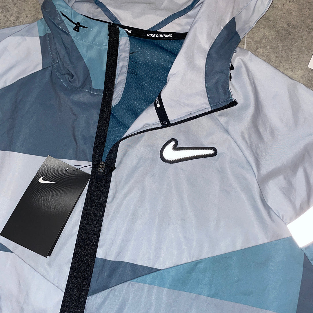 NIKE PATCHWORKS JACKET - BLUE