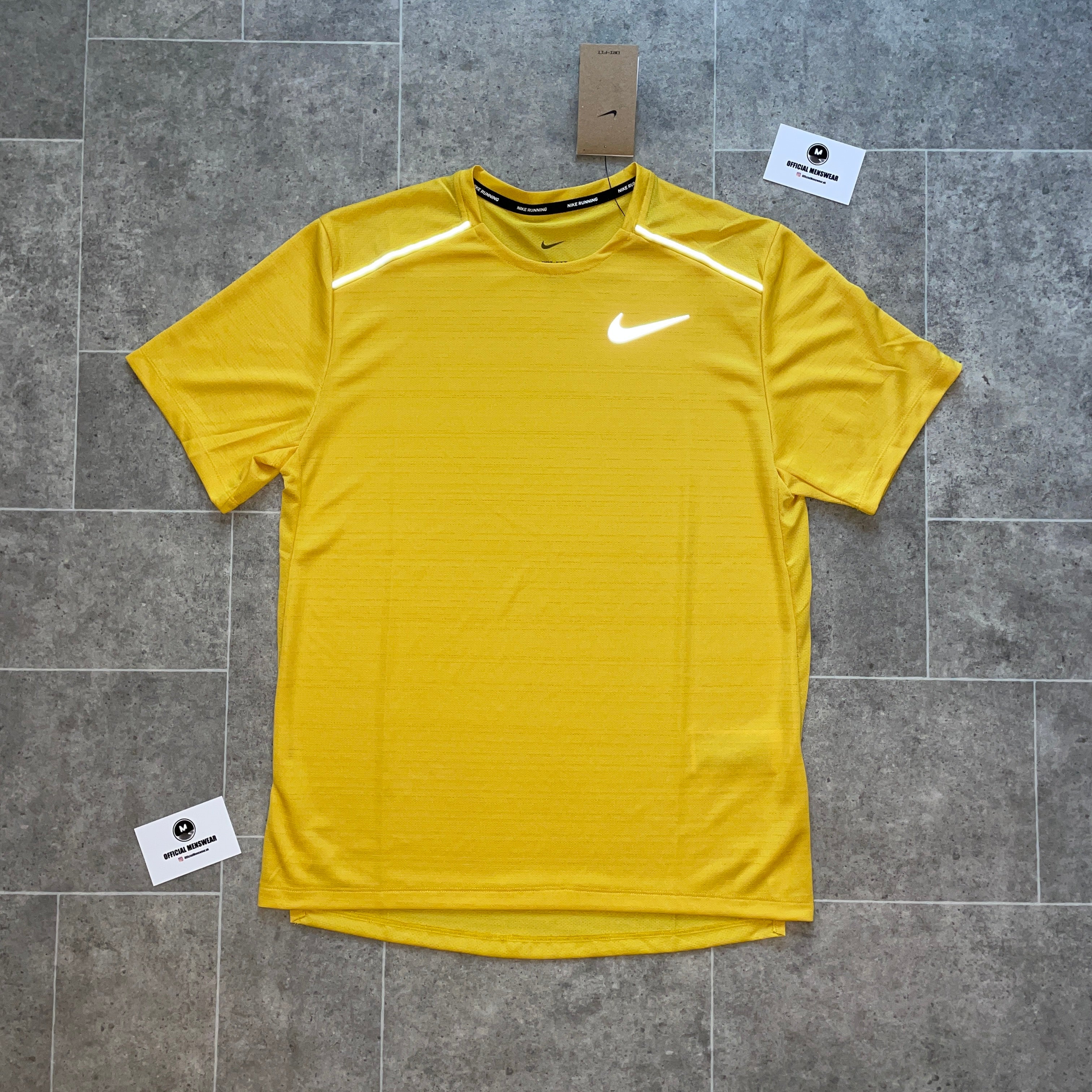 Nike Miler 1.0 - Yellow Strike – Official Menswear Uk