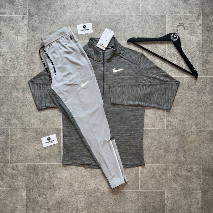 NIKE ELEMENT x PHENOM ZIP SET - GREY