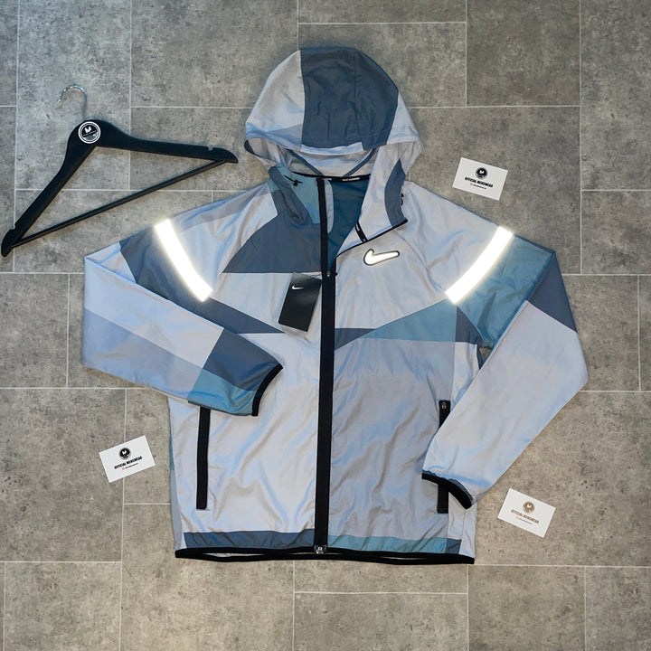 NIKE PATCHWORKS JACKET - BLUE