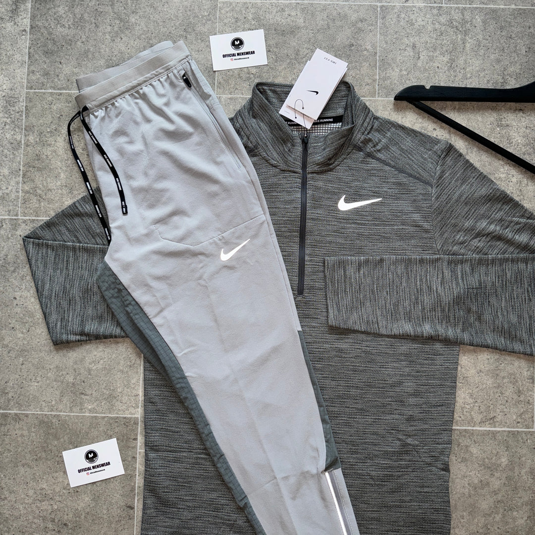 NIKE ELEMENT x PHENOM ZIP SET - GREY