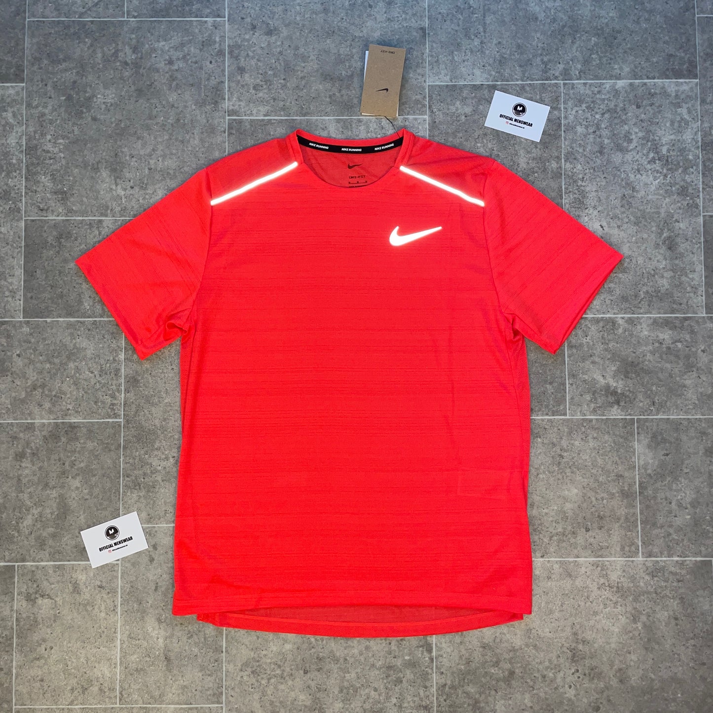 NIKE MILER 1.0 - CRIMSON RED – Official Menswear UK