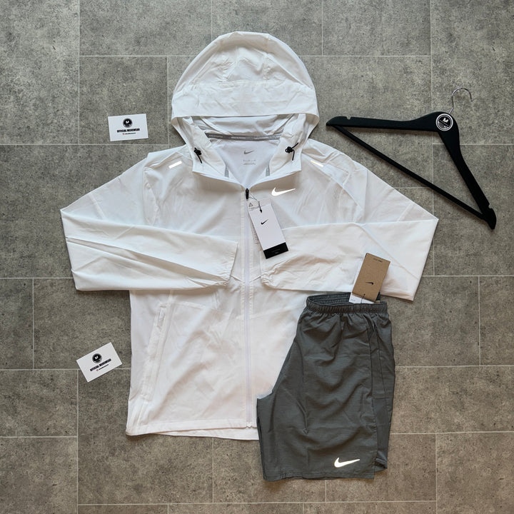 NIKE RUNNING REPEL x CHALLENGER SET - WHITE/GREY