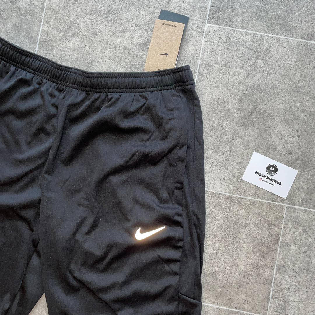 NIKE THERMA-FIT Challenger PANTS - BLACK