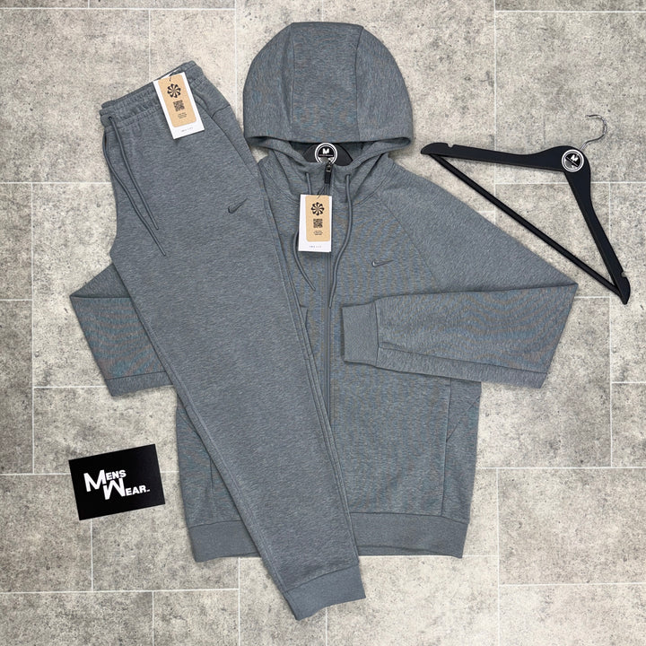 Nike unlimited fleece tracksuit - grey