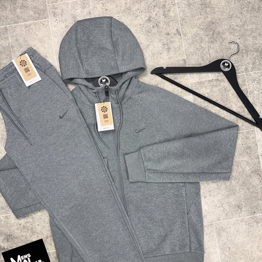 Nike unlimited fleece tracksuit - grey