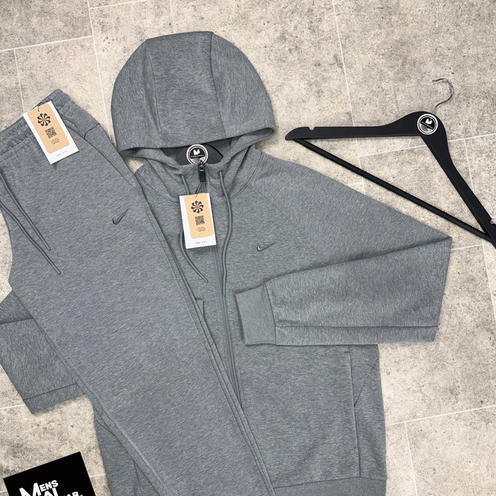 Nike unlimited fleece tracksuit - grey