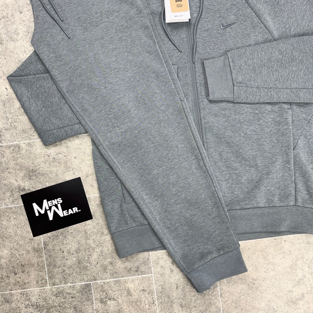 Nike unlimited fleece tracksuit - grey