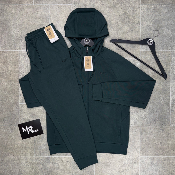 Nike unlimited fleece tracksuit - deep jungle