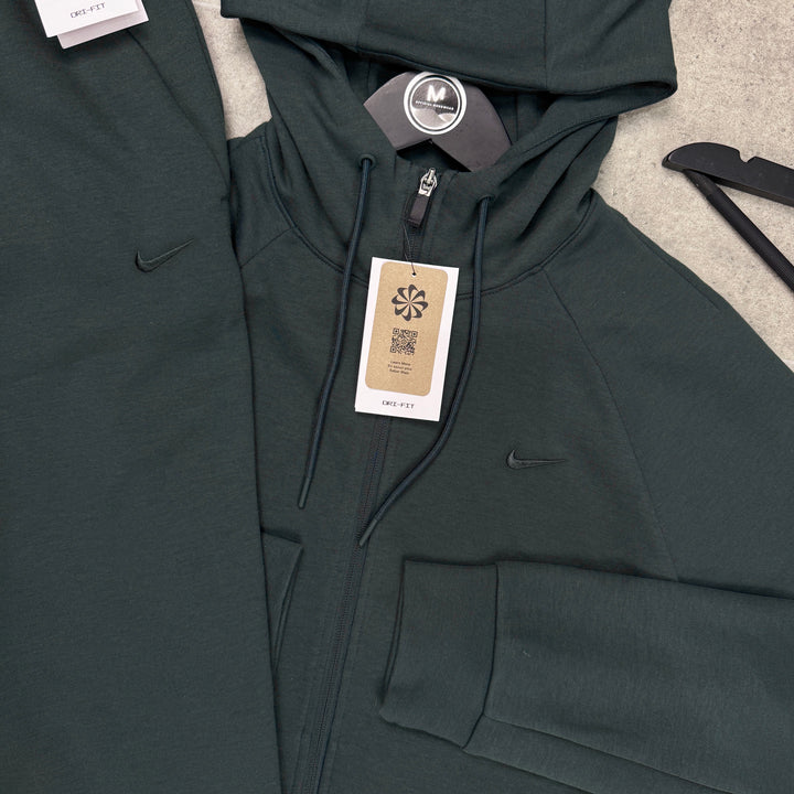 Nike unlimited fleece tracksuit - deep jungle
