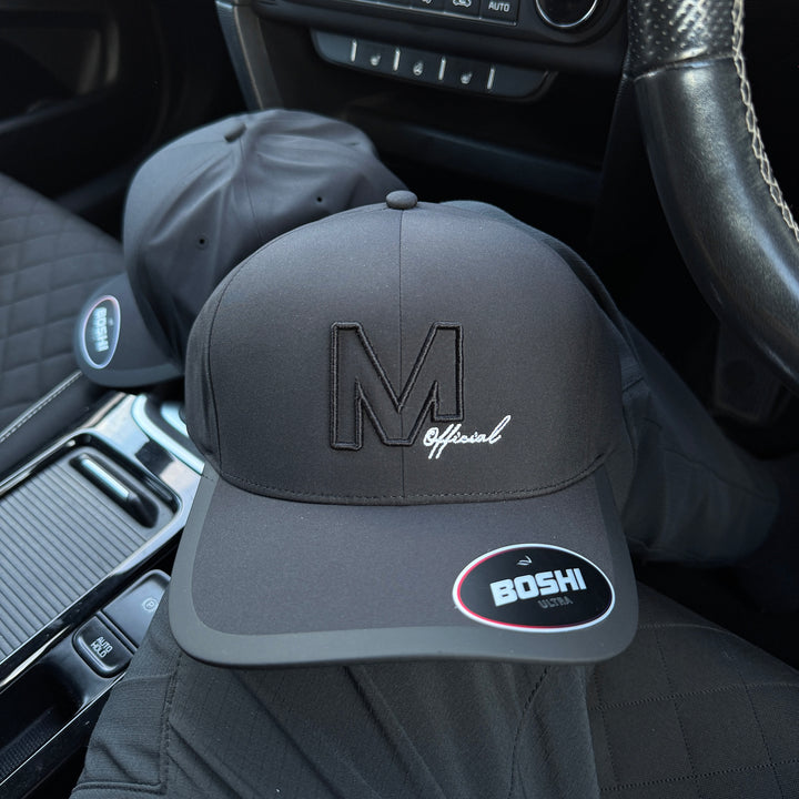 OMW ‘Script’ Cap - Black/White