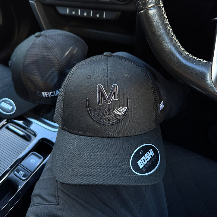 OMW ‘Grid’ Cap - Black/Grey